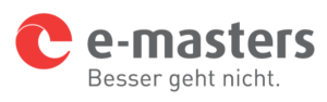 Logo e-masters I Besser geht nicht.